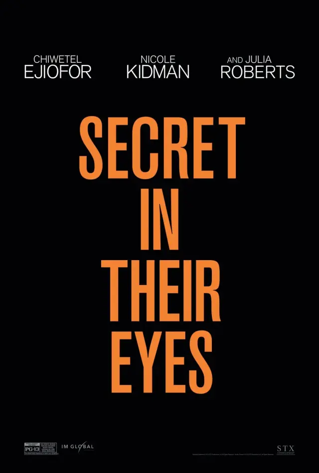 فیلم راز چشمان آن‌ها 2015 (Secret in Their Eyes) پوستر