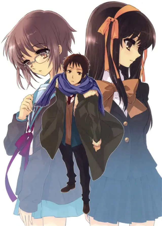 انیمه ناپدید شدن هاروهی سوزومیا (The Disappearance of Haruhi Suzumiya) پوستر
