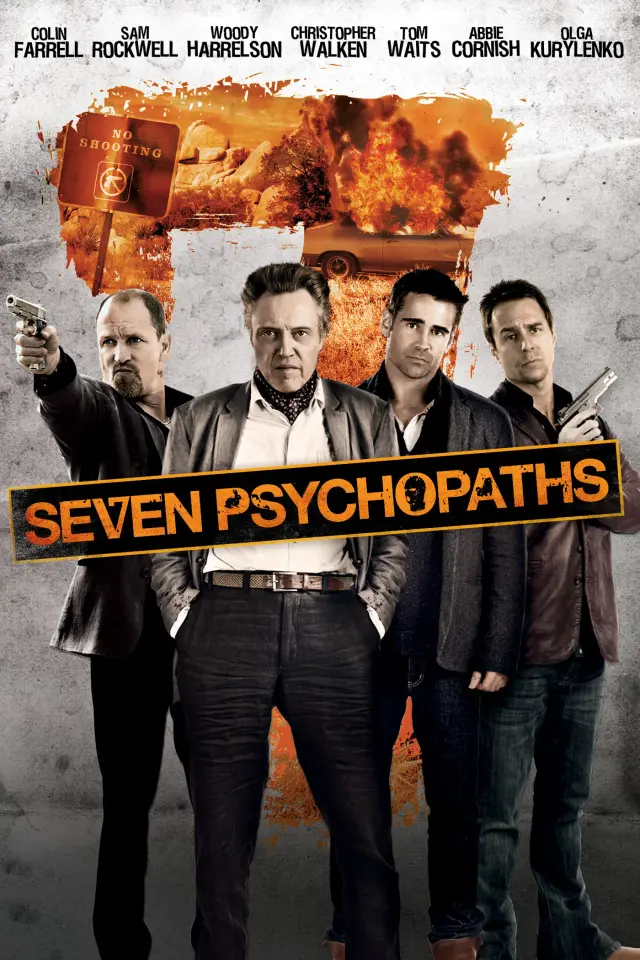 فیلم هفت روانپزشک (Seven Psychopaths) پوستر