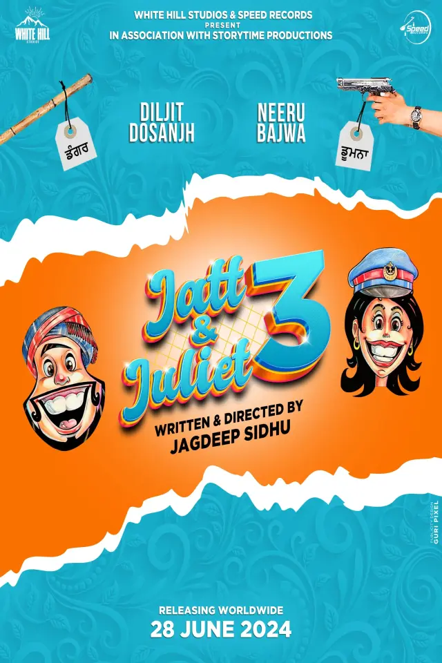 فیلم جت و ژولیت 3 (Jatt & Juliet 3) پوستر