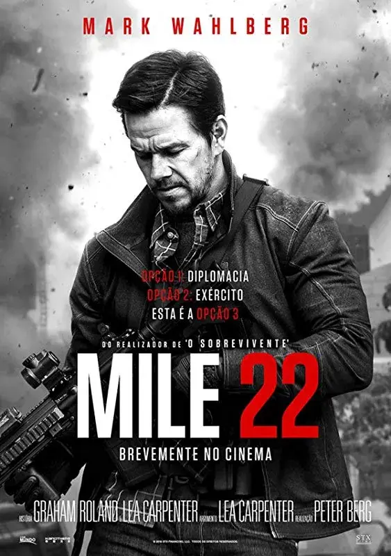 فیلم 22 مایل (Mile 22) پوستر