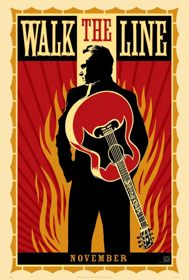 فیلم سربه‌راه باش (Walk the Line) پوستر