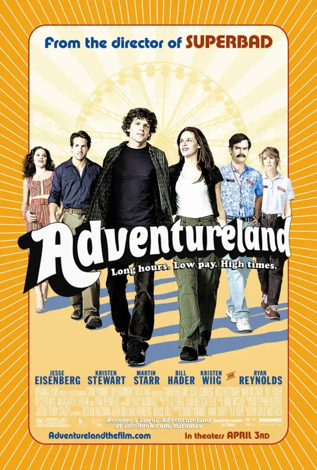 فیلم سرزمین ماجراجویی 2009 (Adventureland) پوستر