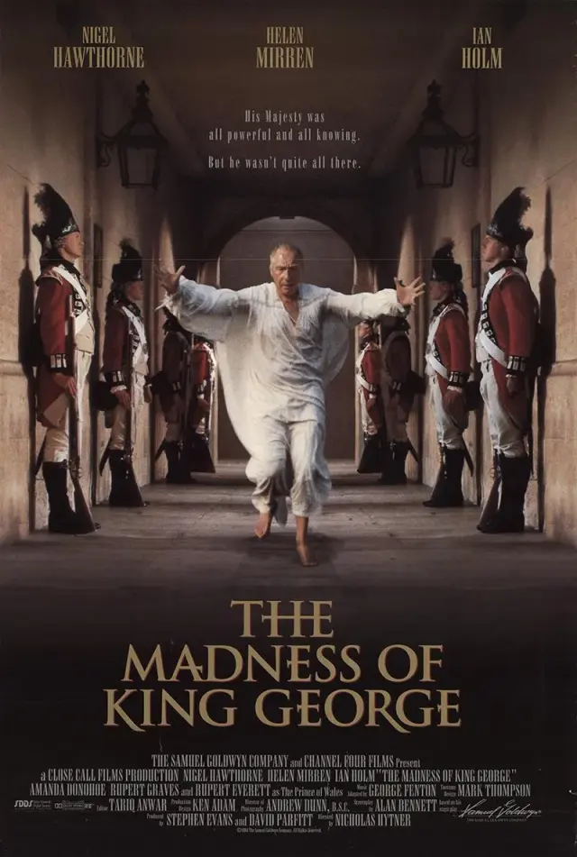 فیلم جنون شاه جرج (The Madness of King George) پوستر