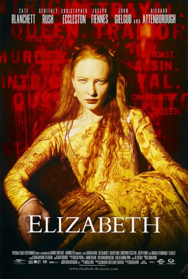فیلم الیزابت 1998 (Elizabeth) پوستر
