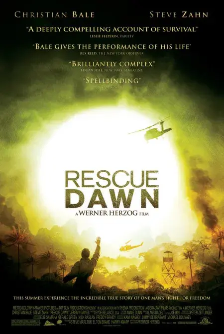 فیلم سپیده‌دم رهایی (Rescue Dawn) پوستر