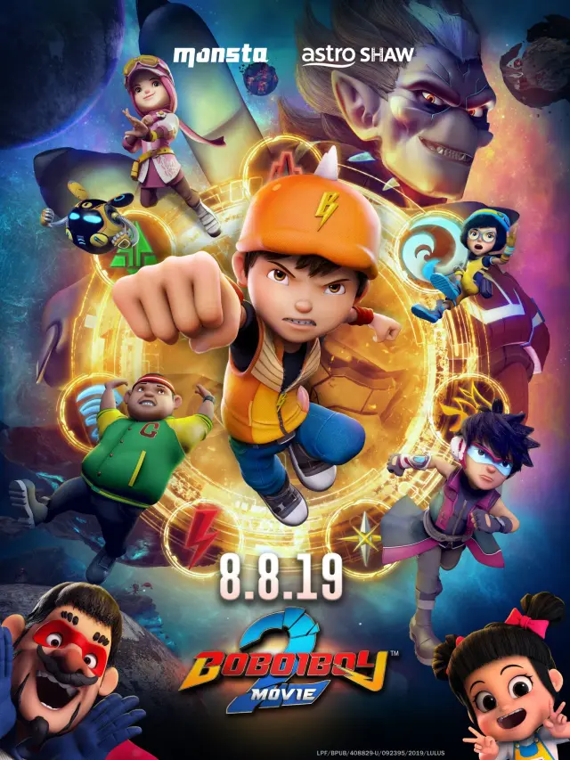 انیمیشن بوبو قهرمان کوچک 2 (BoBoiBoy: Elemental Heroes) پوستر