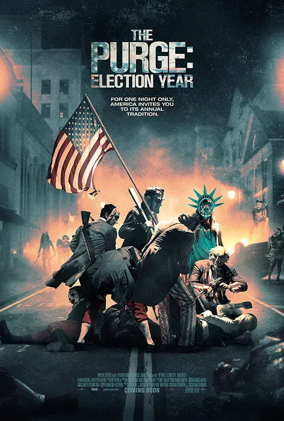 فیلم پاکسازی: سال انتخابات (The Purge: Election Year) پوستر