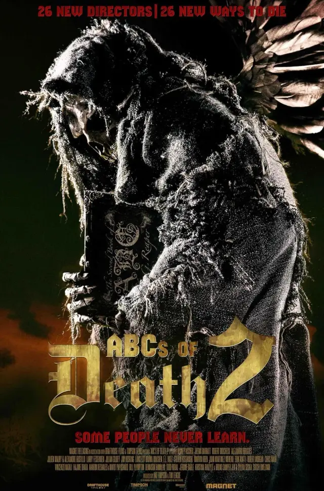 فیلم الفبای مرگ 2 (ABCs of Death 2) پوستر