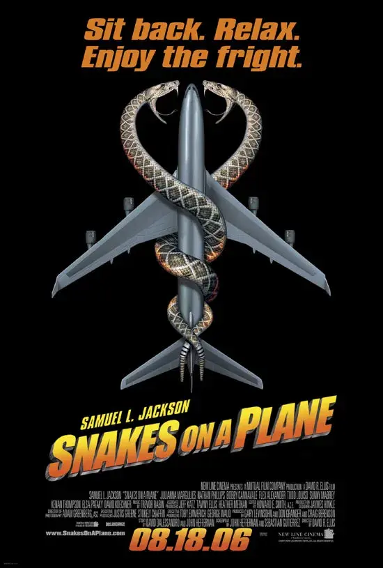 فیلم مارها در هواپیما  (Snakes on a Plane) پوستر
