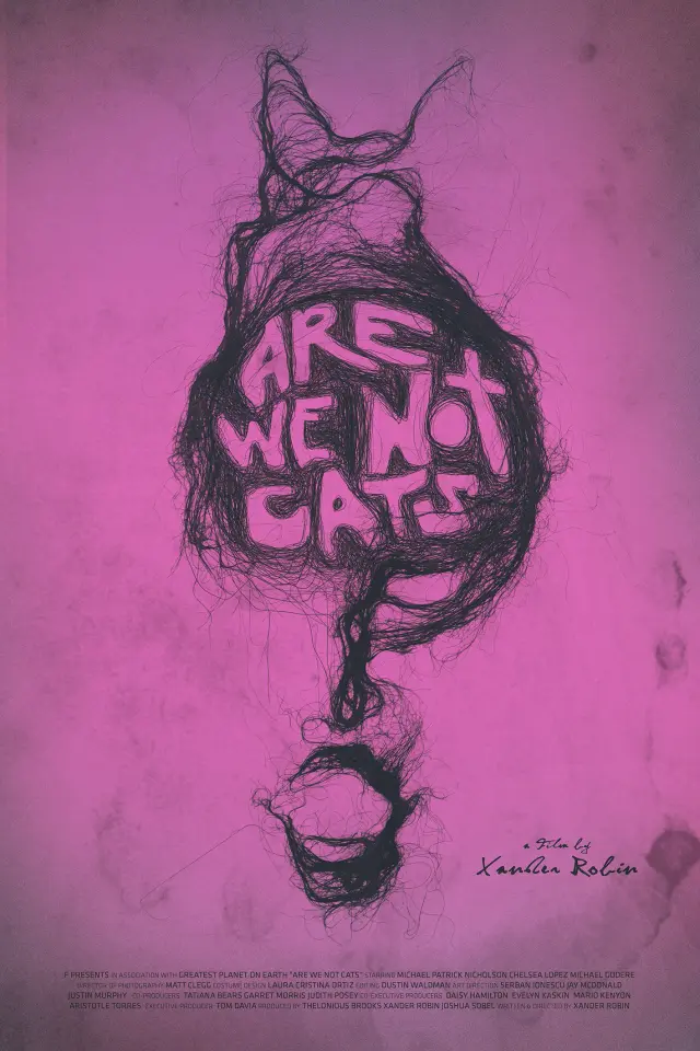فیلم آیا ما گربه نیستیم (Are We Not Cats) پوستر
