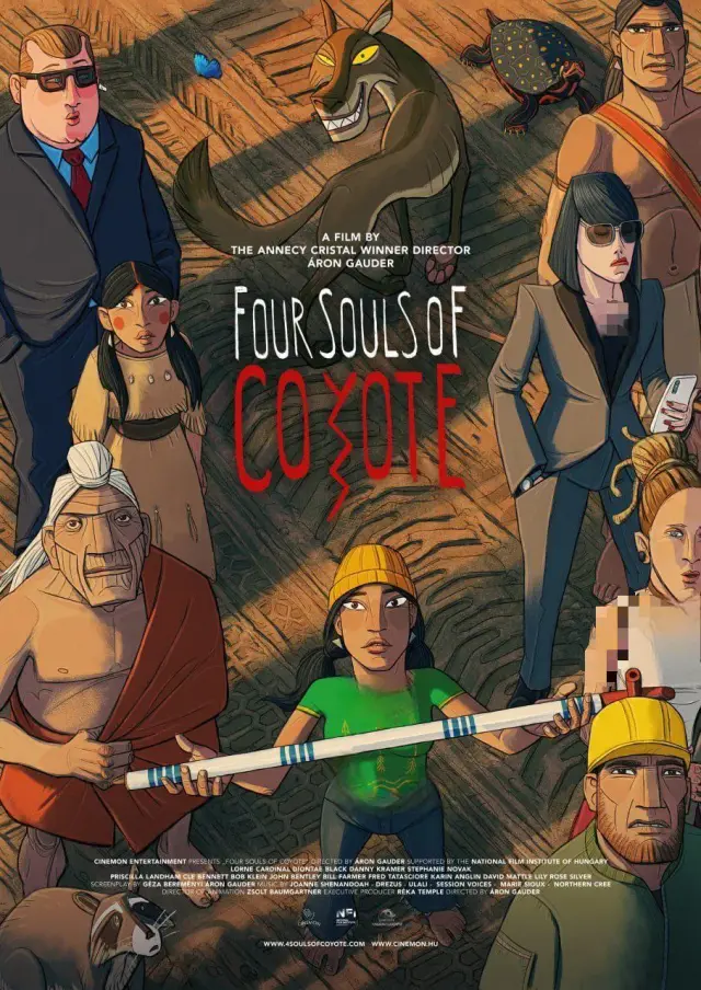 انیمیشن چهار روح کایوت (Four Souls of Coyote) پوستر