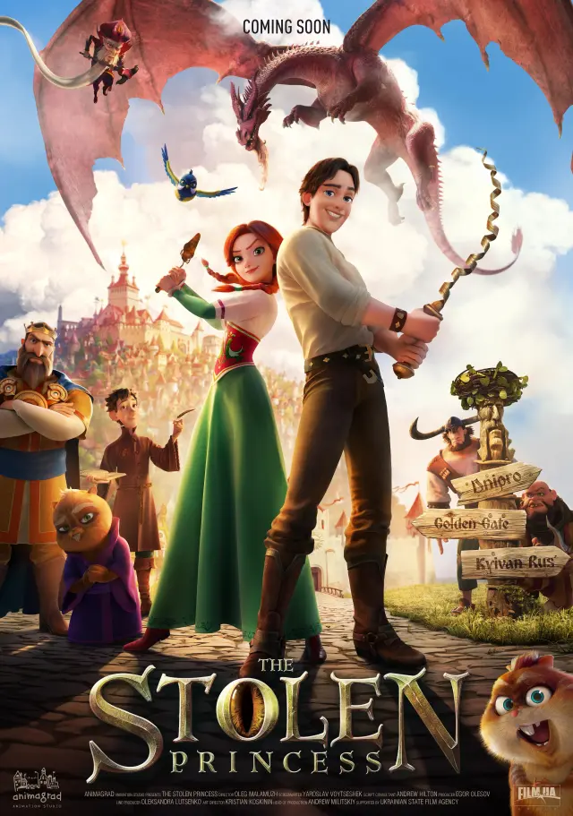 انیمیشن شاهزاده ربوده شده (The Stolen Princess) پوستر