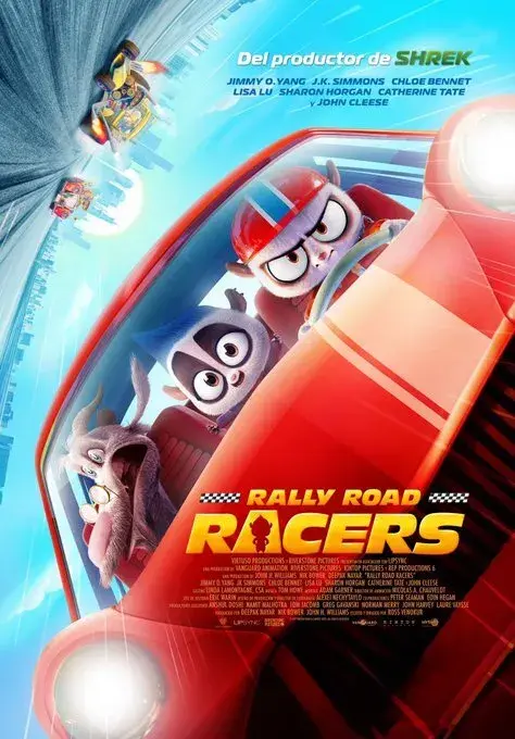 انیمیشن مسابقات رالی جاده‌ای (Rally Road Racers) پوستر