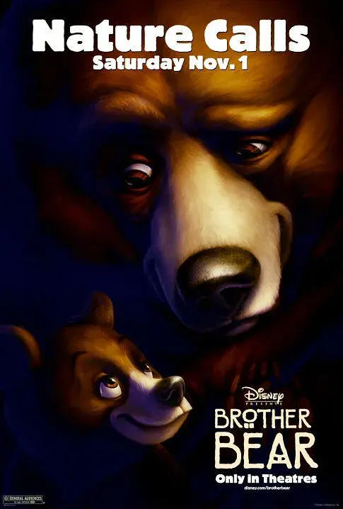 انیمیشن خرس برادر (Brother Bear) پوستر