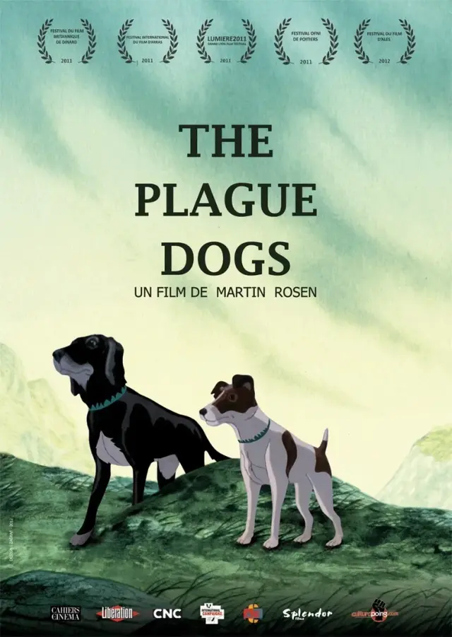 انیمیشن طاعون سگ ها (The Plague Dogs) پوستر