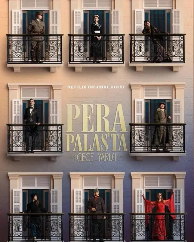 سریال نیمه شب در عمارت پرا (Midnight at the Pera Palace) پوستر