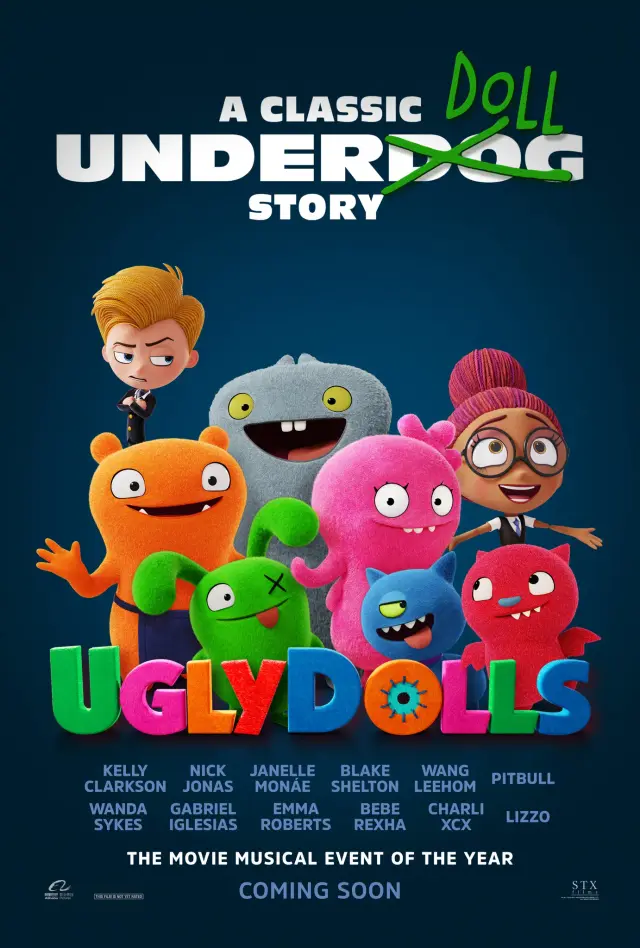 انیمیشن عروسک های زشت (UglyDolls) پوستر