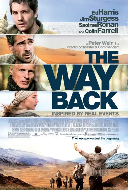 فیلم راه بازگشت 2010 (The Way Back) پوستر