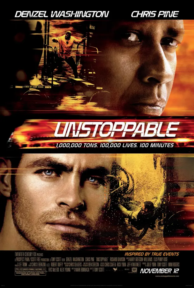 فیلم توقف ناپذیر (Unstoppable) پوستر