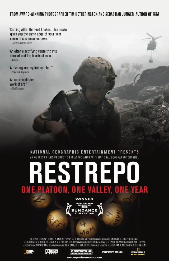 مستند رسترپو (Restrepo) پوستر