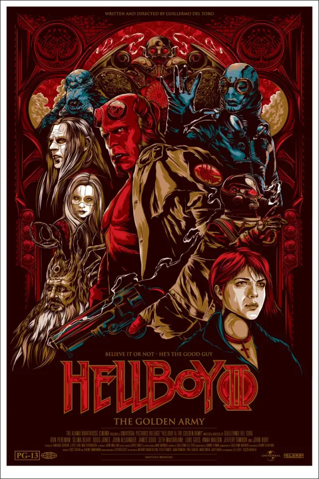 فیلم پسر جهنمی ۲: ارتش طلایی (Hellboy II: The Golden Army) پوستر