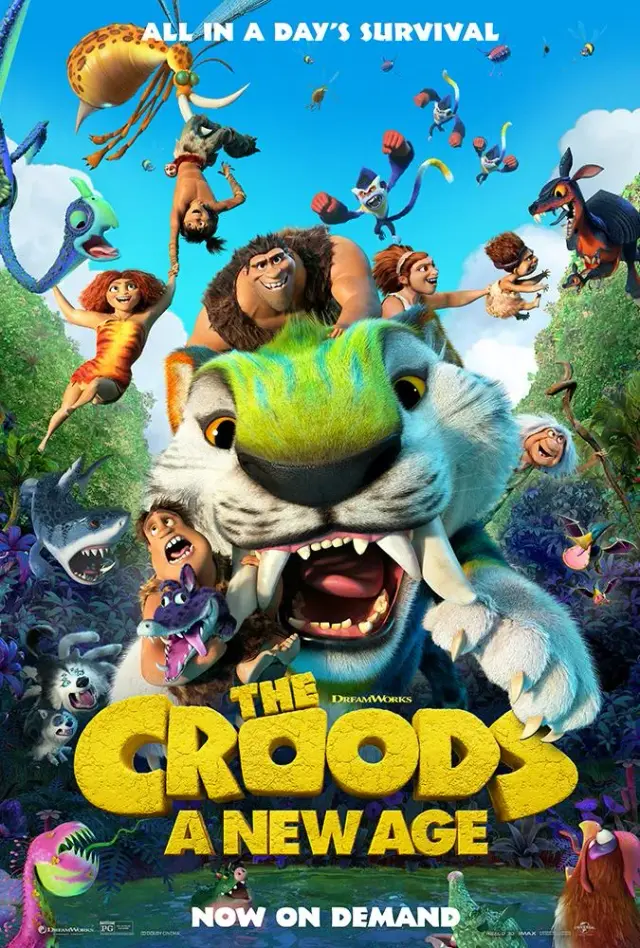 انیمیشن غارنشینان ۲ (The Croods: A New Age) پوستر