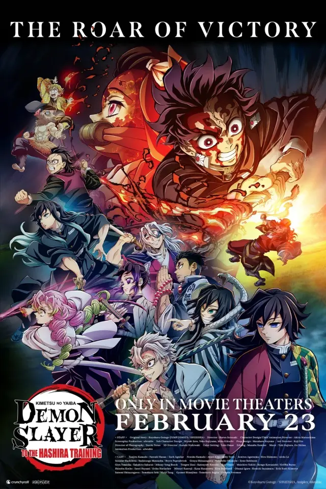 انیمه شیطان کش: آرک تمرین هاشیرا (Demon Slayer: Kimetsu No Yaiba - To the Hashira Training) پوستر