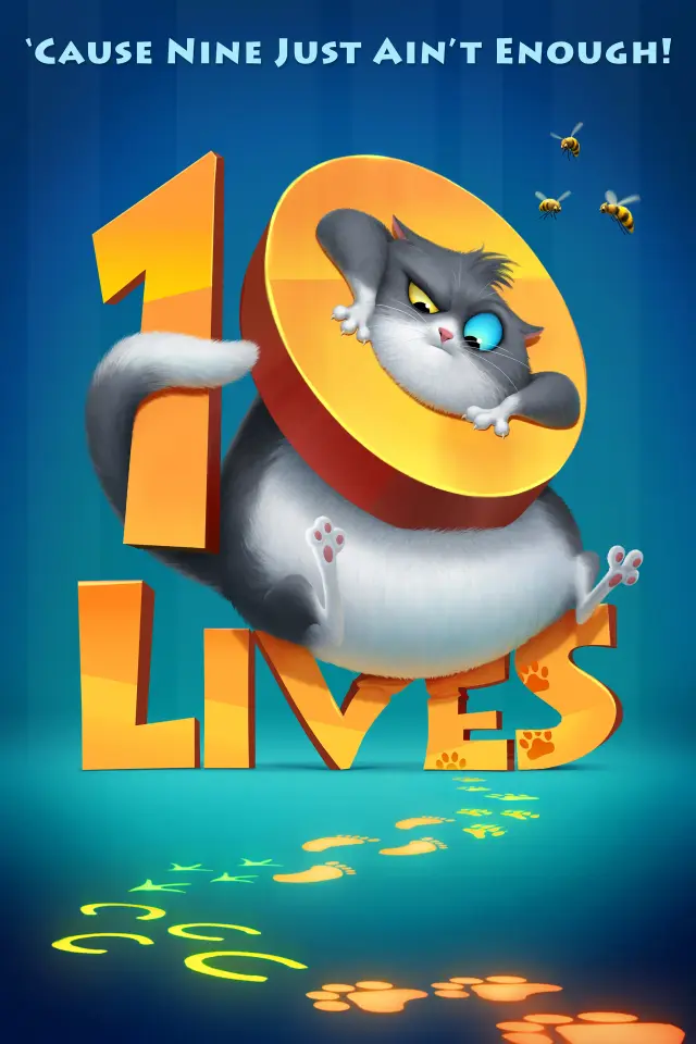 انیمیشن 10 زندگی (10 Lives) پوستر
