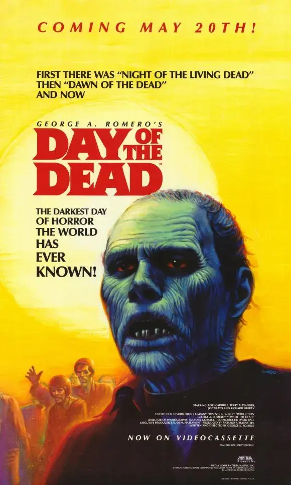 فیلم روز مردگان (Day of the Dead) پوستر
