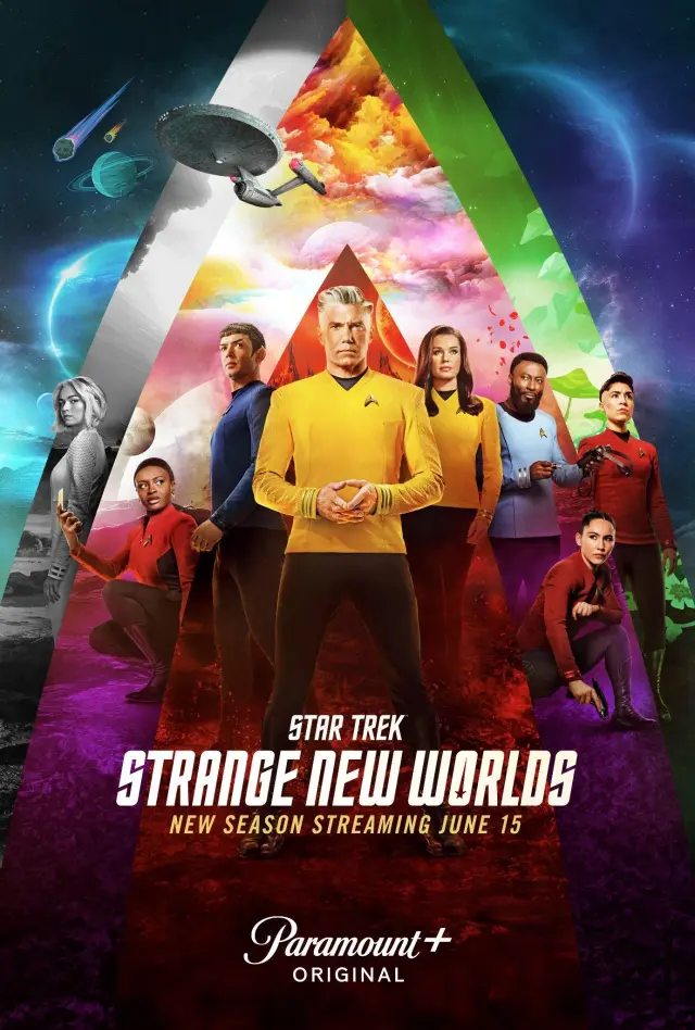 سریال پیشتازان فضا جهان های جدید شگرف (Star Trek: Strange New Worlds) پوستر