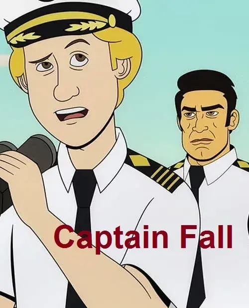 انیمیشن کاپیتان فال (Captain Fall) پوستر