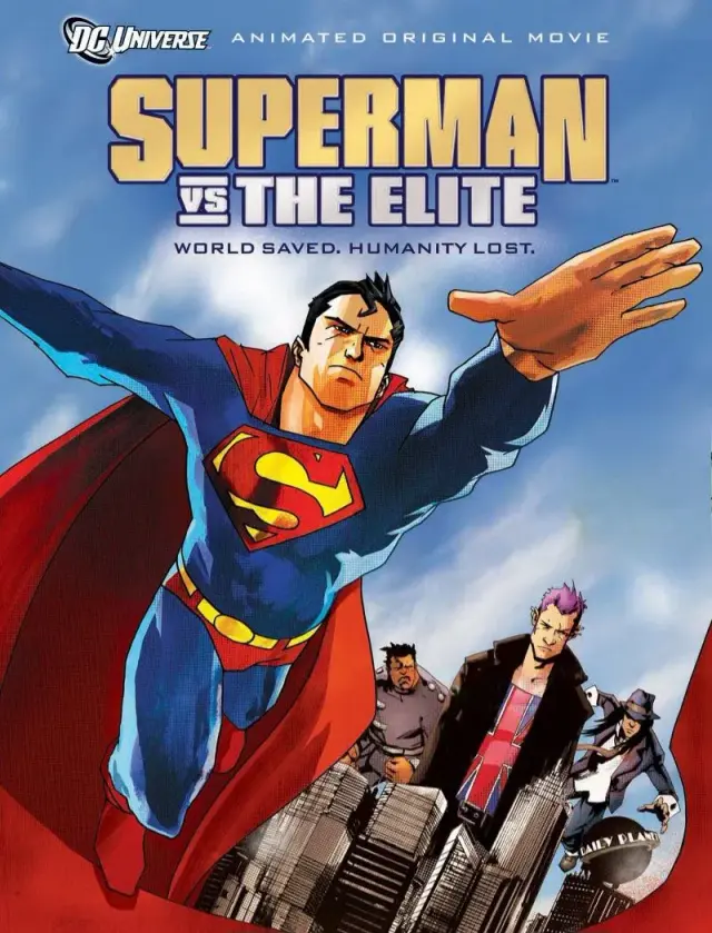 انیمیشن سوپرمن در برابر نخبگان (Superman vs. The Elite) پوستر