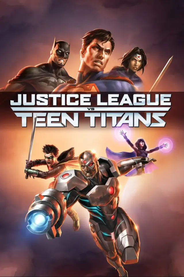 انیمیشن لیگ عدالت در برابر تایتان‌های نوجوان (Justice League vs. Teen Titans) پوستر