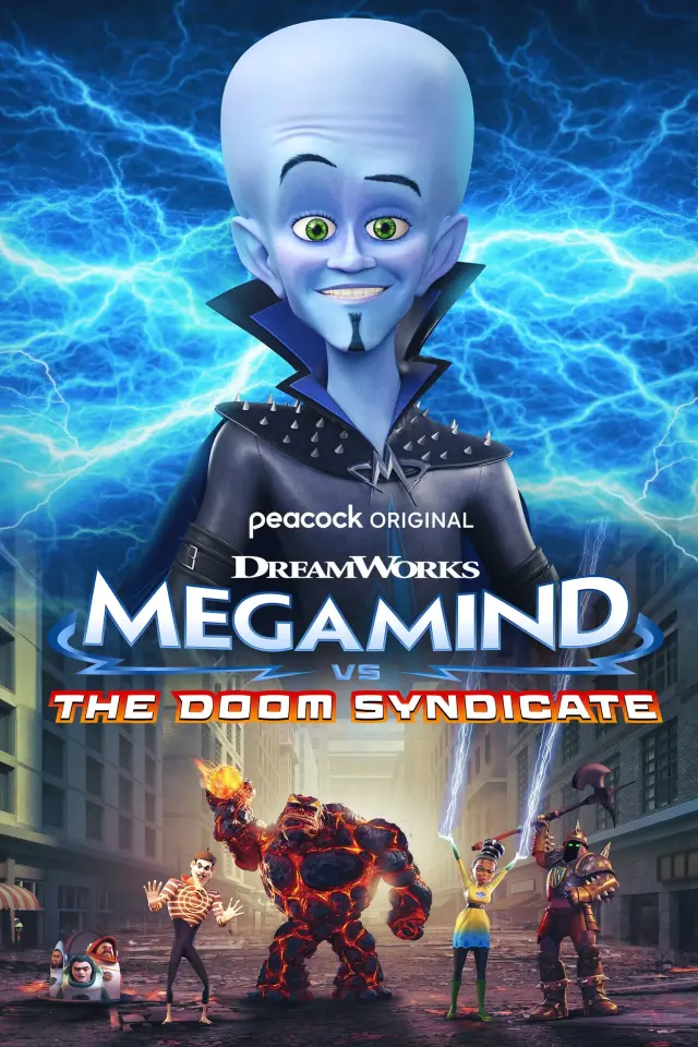 انیمیشن مگامایند در مقابل سندیکای نابودی (Megamind vs. The Doom Syndicate) پوستر