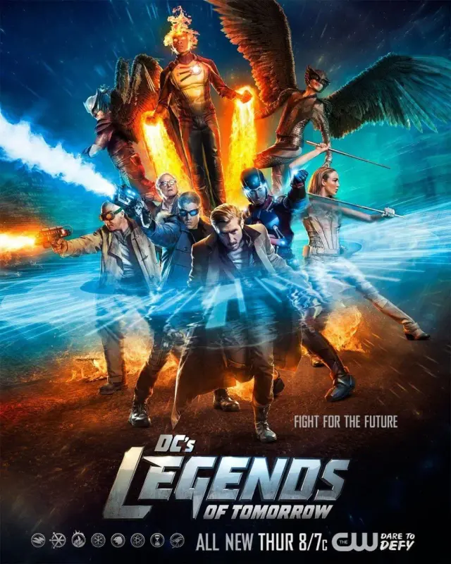 سریال افسانه‌ های فردا (DC's Legends of Tomorrow) پوستر