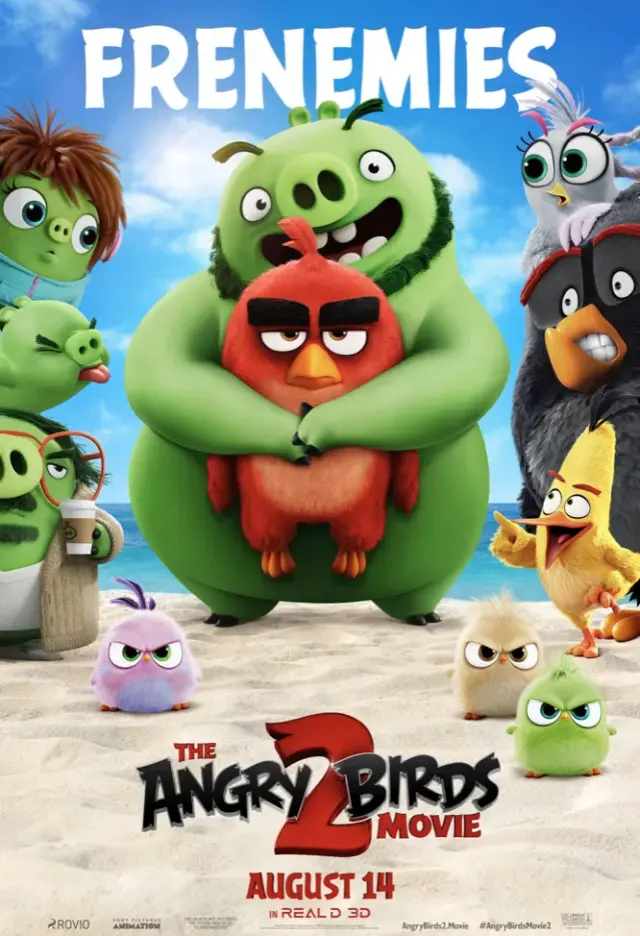 انیمیشن پرندگان خشمگین 2 (The Angry Birds Movie 2) پوستر
