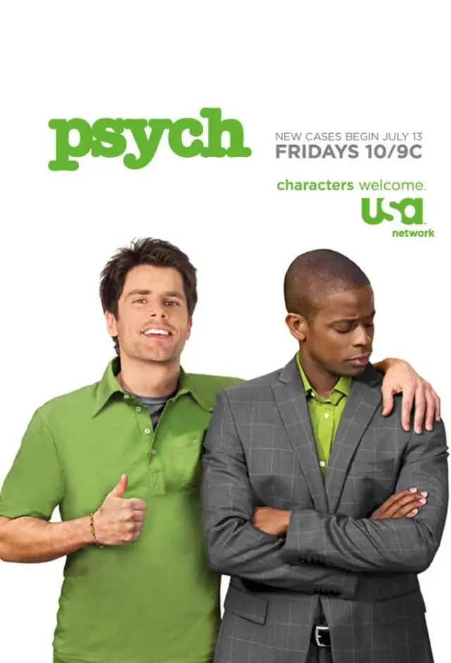 سریال غیب‌گو (Psych) پوستر