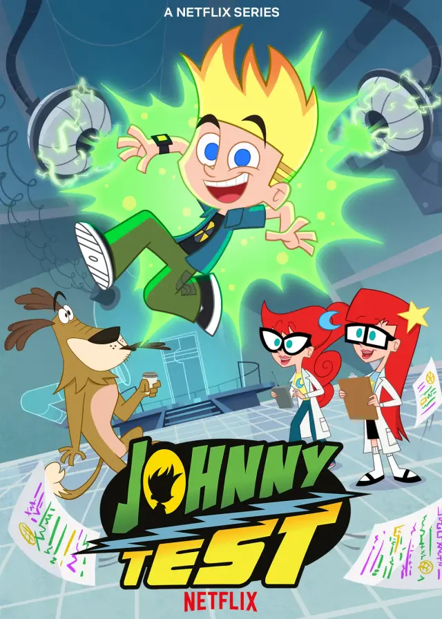 انیمیشن جانی آزمایشی (Johnny Test) پوستر