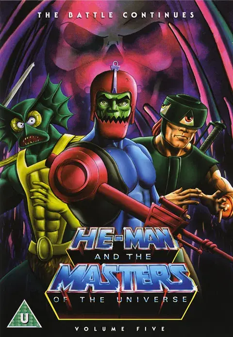 انیمیشن هی من و اربابان جهان (He-Man and the Masters of the Universe) پوستر