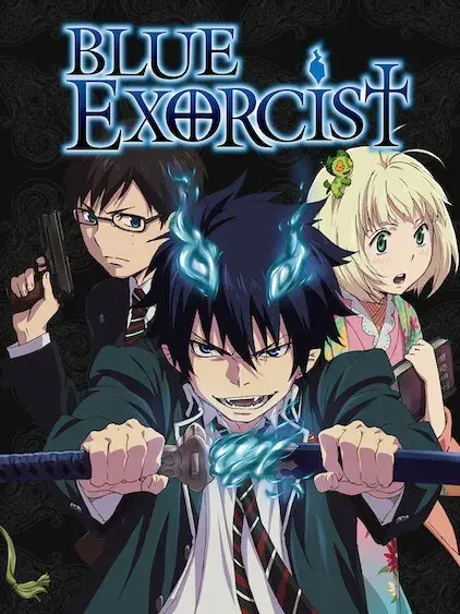 انیمه جنگیر آبی (Blue Exorcist) پوستر