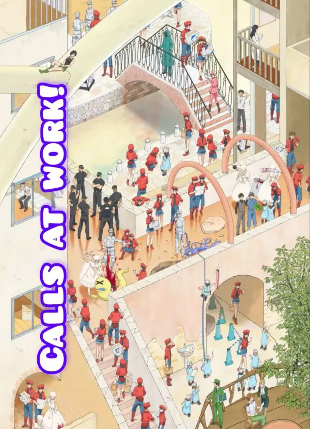 انیمه سلول ها در حال کار (Cells at Work!) پوستر