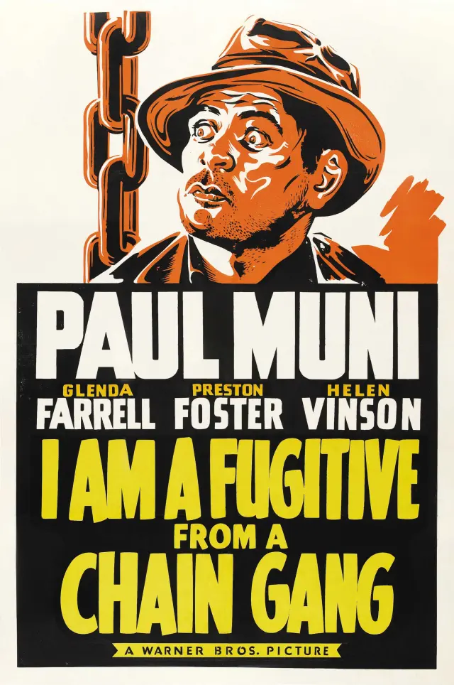 فیلم فراری از گروه مجرمان (I Am a Fugitive from a Chain Gang) پوستر