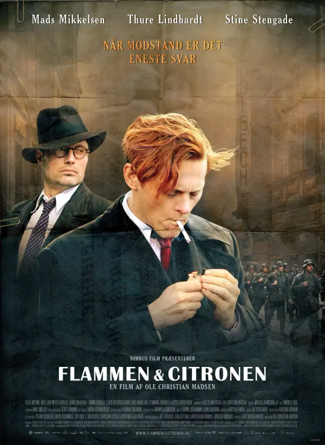 فیلم شعله و لیمو (Flame & Citron) پوستر