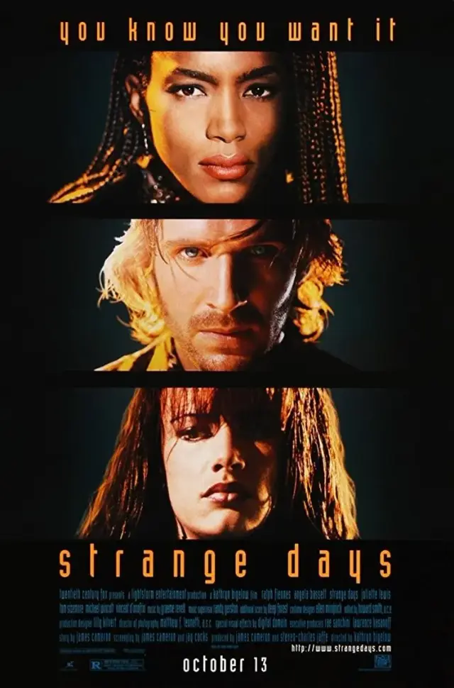 فیلم روزهای عجیب (Strange Days) پوستر