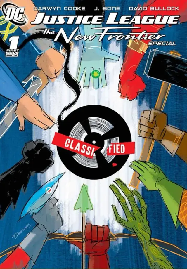 انیمیشن عدالت جویان: مرز جدید (Justice League: The New Frontier) پوستر