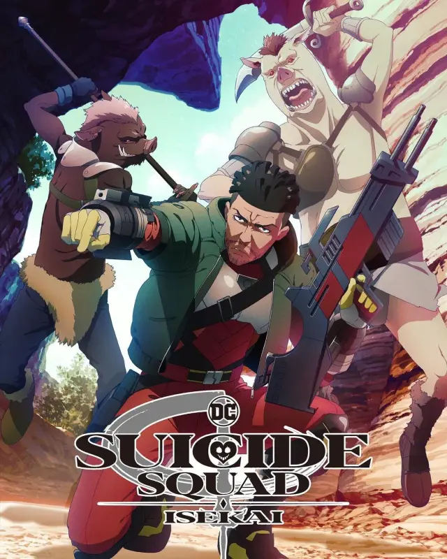 انیمه جوخه انتحاری ایسکای (Suicide Squad Isekai) پوستر