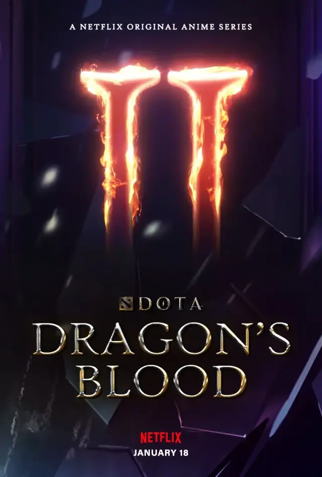 انیمیشن دوتا: خون اژدها (Dota: Dragon's Blood) پوستر