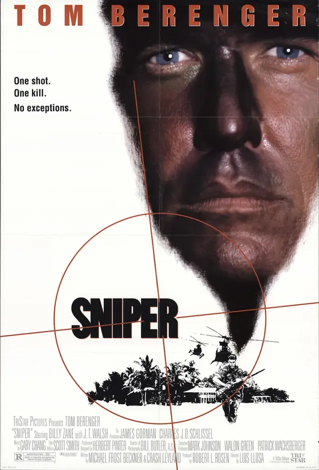 فیلم تک‌تیرانداز 1993 (Sniper) پوستر