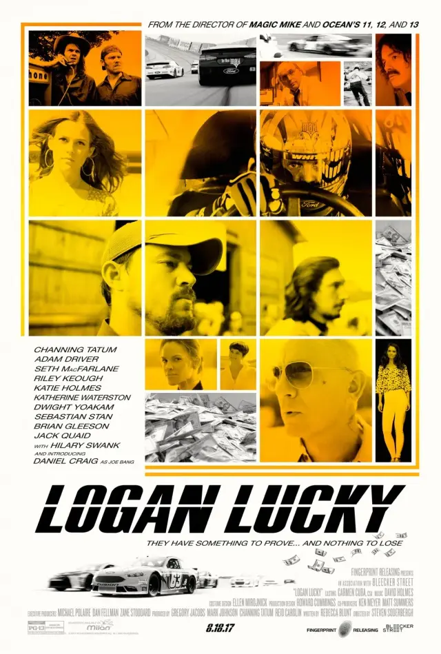 فیلم لوگان خوش‌ شانس (Logan Lucky) پوستر